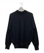 Yves Saint Laurentイヴサンローラン）の古着「薄手ニット」｜ブラック