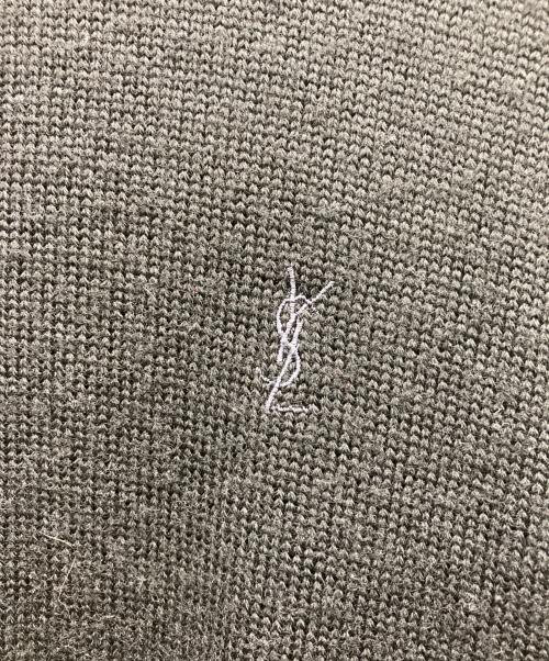Yves Saint Laurent（イヴサンローラン）Yves Saint Laurent (イヴサンローラン) 薄手ニット ブラック サイズ:表記無しの古着・服飾アイテム