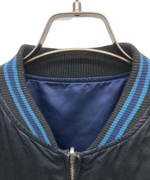 DIESEL（ディーゼル）DIESEL (ディーゼル) リバーシブルジャケット ブラック×ネイビー サイズ:XLの古着・服飾アイテム