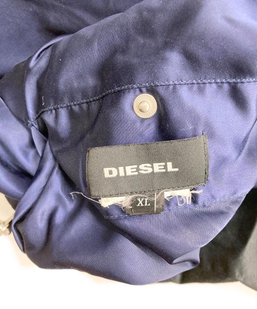 DIESEL（ディーゼル）DIESEL (ディーゼル) リバーシブルジャケット ブラック×ネイビー サイズ:XLの古着・服飾アイテム