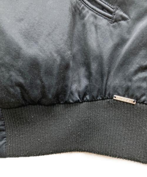DIESEL（ディーゼル）DIESEL (ディーゼル) リバーシブルジャケット ブラック×ネイビー サイズ:XLの古着・服飾アイテム