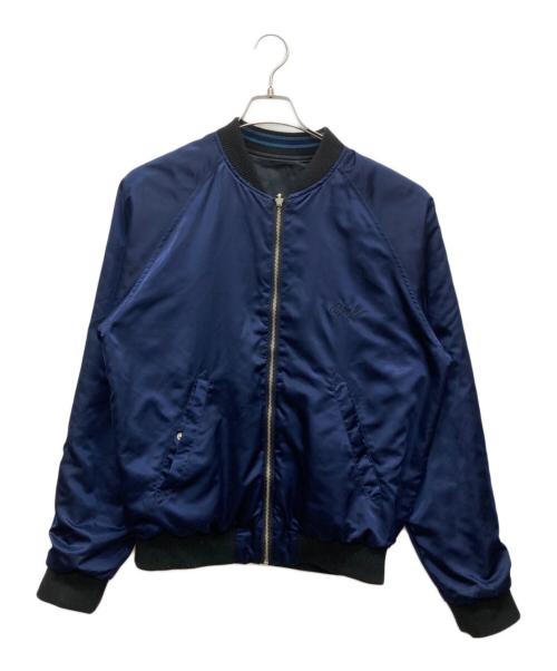 DIESEL（ディーゼル）DIESEL (ディーゼル) リバーシブルジャケット ブラック×ネイビー サイズ:XLの古着・服飾アイテム