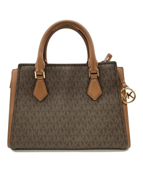 MICHAEL KORS（マイケル・コース）MICHAEL KORS (マイケル・コース) 2WAYバッグ ブラウンの古着・服飾アイテム