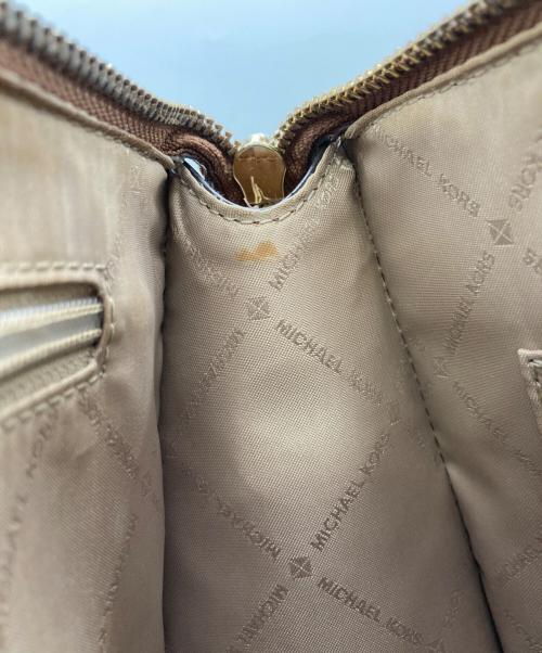 MICHAEL KORS（マイケル・コース）MICHAEL KORS (マイケル・コース) 2WAYバッグ ブラウンの古着・服飾アイテム