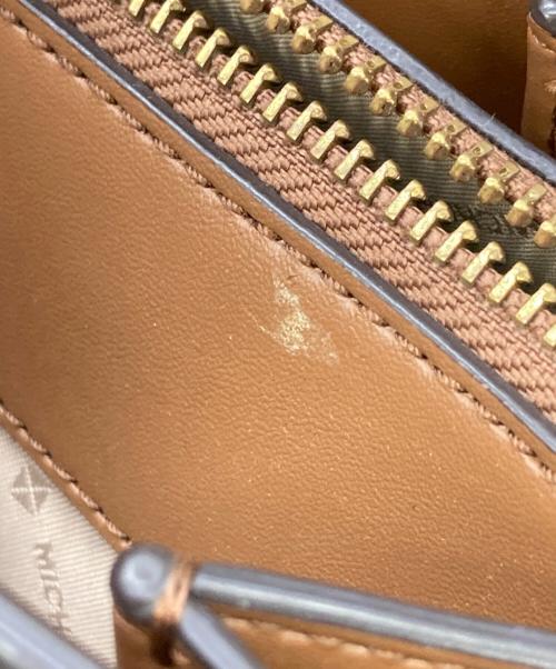 MICHAEL KORS（マイケル・コース）MICHAEL KORS (マイケル・コース) 2WAYバッグ ブラウンの古着・服飾アイテム