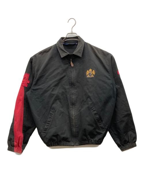 POLO RALPH LAUREN（ポロ・ラルフローレン）POLO RALPH LAUREN (ポロ・ラルフローレン) ナンバリングスイングトップ ブラック サイズ:Mの古着・服飾アイテム
