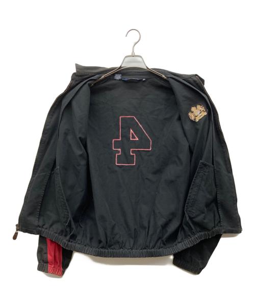 POLO RALPH LAUREN（ポロ・ラルフローレン）POLO RALPH LAUREN (ポロ・ラルフローレン) ナンバリングスイングトップ ブラック サイズ:Mの古着・服飾アイテム