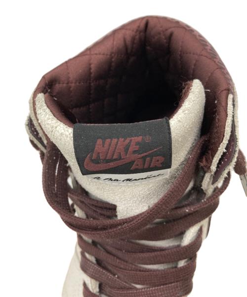 NIKE（ナイキ）NIKE (ナイキ) A Ma Maniere × Nike Air Jordan 1 Retro High OG Sail and Burgundy サイズ:US8.5の古着・服飾アイテム