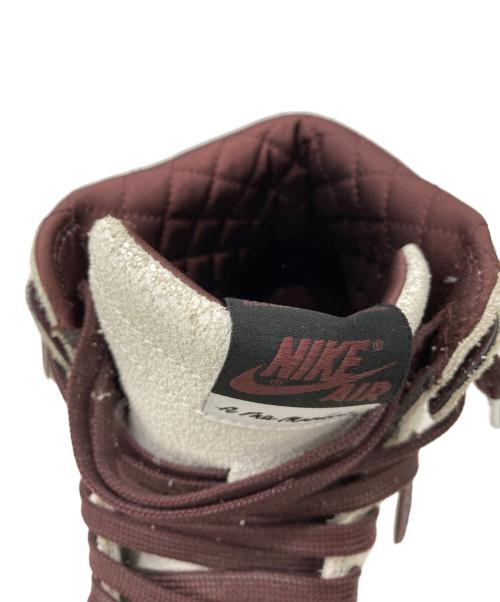 NIKE（ナイキ）NIKE (ナイキ) A Ma Maniere × Nike Air Jordan 1 Retro High OG Sail and Burgundy サイズ:US8.5の古着・服飾アイテム