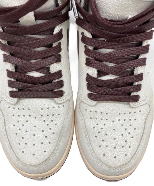 NIKE（ナイキ）NIKE (ナイキ) A Ma Maniere × Nike Air Jordan 1 Retro High OG Sail and Burgundy サイズ:US8.5の古着・服飾アイテム