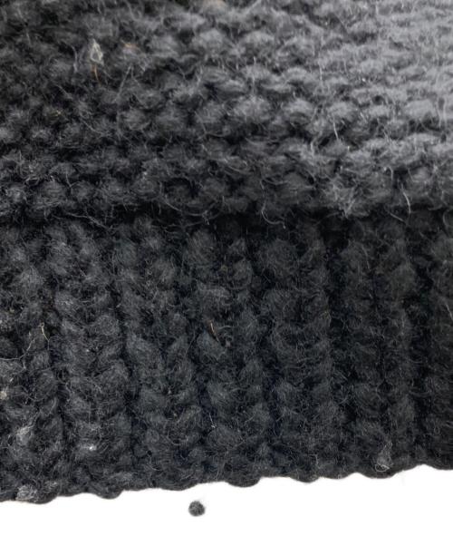 KANATA（カナタ）KANATA (カナタ) ANDSUNS (アンドサンズ) カウチンセーター ブラック サイズ:表記無しの古着・服飾アイテム