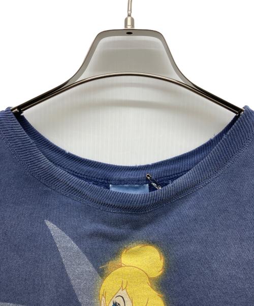 SAINT MICHAEL（セントマイケル）SAINT MICHAEL (セントマイケル) ティンカーベルプリントスウェット ネイビー サイズ:Lの古着・服飾アイテム