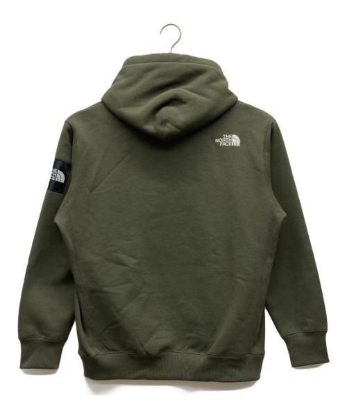 THE NORTH FACE（ザ ノース フェイス）THE NORTH FACE (ザ ノース フェイス) SQUARE Logo Hoodie カーキ サイズ:Sの古着・服飾アイテム