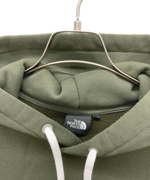 THE NORTH FACE（ザ ノース フェイス）THE NORTH FACE (ザ ノース フェイス) SQUARE Logo Hoodie カーキ サイズ:Sの古着・服飾アイテム