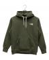 THE NORTH FACE（ザ ノース フェイス）の古着「SQUARE Logo Hoodie」｜カーキ