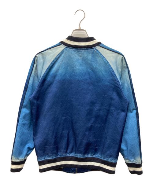 JAPAN BLUE JEANS（ジャパンブルージーンズ）JAPAN BLUE JEANS (ジャパンブルージーンズ) スカジャン ブルー サイズ:Mの古着・服飾アイテム