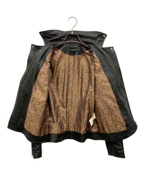 JOHNBULL（ジョンブル）JOHNBULL (ジョンブル) ダブルライダースジャケット ブラック サイズ:Mの古着・服飾アイテム
