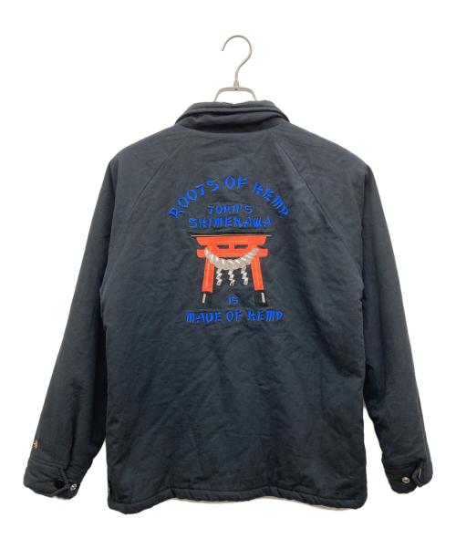 GO HEMP（ゴーヘンプ）GO HEMP (ゴーヘンプ) 裏ボアジャケット ブラック サイズ:Sの古着・服飾アイテム