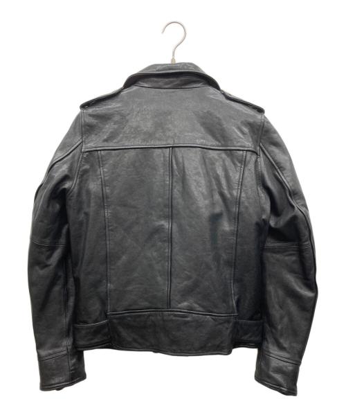 JOHNBULL（ジョンブル）JOHNBULL (ジョンブル) ダブルライダースジャケット ブラック サイズ:3の古着・服飾アイテム