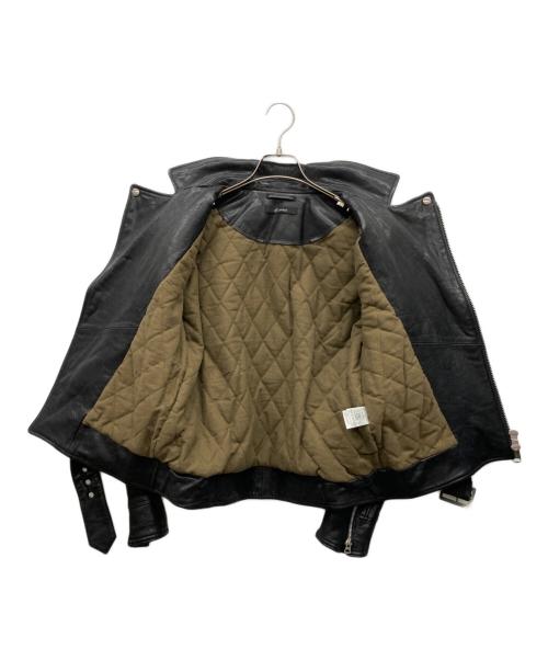 JOHNBULL（ジョンブル）JOHNBULL (ジョンブル) ダブルライダースジャケット ブラック サイズ:3の古着・服飾アイテム
