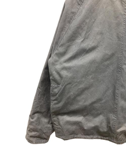 yoused（ユーズド）yoused (ユーズド) Barbour (バブアー) リメイクオイルドフィッシングジャケット グレー サイズ:2の古着・服飾アイテム