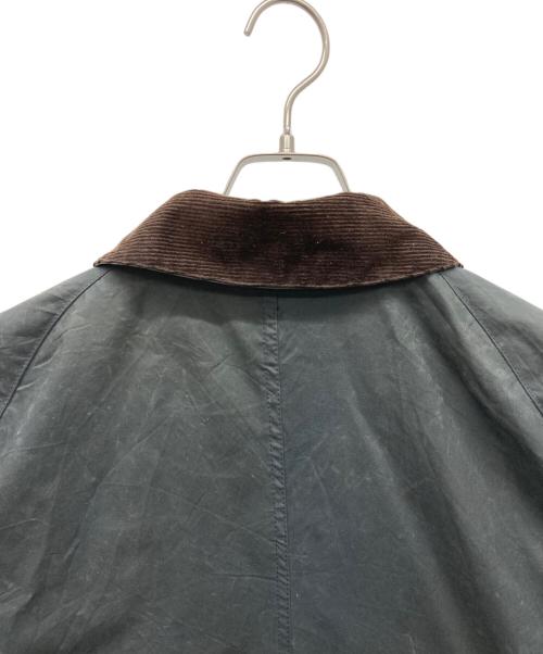 yoused（ユーズド）yoused (ユーズド) Barbour (バブアー) リメイクオイルドフィッシングジャケット グレー サイズ:2の古着・服飾アイテム
