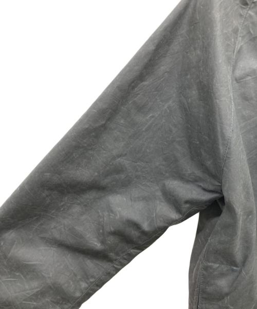 yoused（ユーズド）yoused (ユーズド) Barbour (バブアー) リメイクオイルドフィッシングジャケット グレー サイズ:2の古着・服飾アイテム