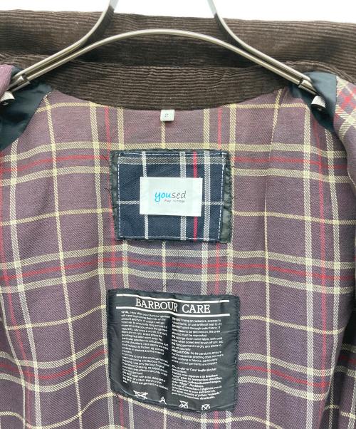 yoused（ユーズド）yoused (ユーズド) Barbour (バブアー) リメイクオイルドフィッシングジャケット グレー サイズ:2の古着・服飾アイテム