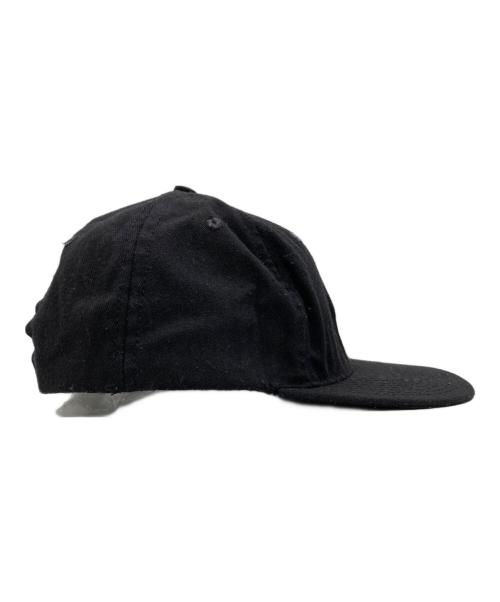 stussy（ステューシー）stussy (ステューシー) Sロゴキャップ ブラックの古着・服飾アイテム