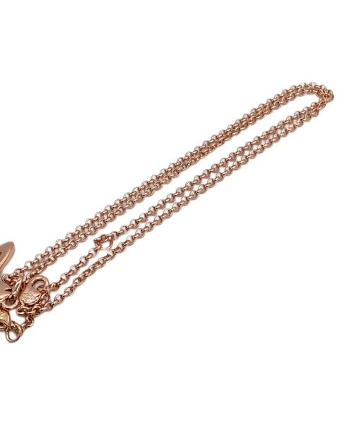 Vivienne Westwood（ヴィヴィアンウエストウッド）Vivienne Westwood (ヴィヴィアンウエストウッド) ミニバスレリーフネックレス ピンクゴールドの古着・服飾アイテム