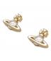 Vivienne Westwood（ヴィヴィアンウエストウッド）の古着「オーブパールピアス」｜ゴールド