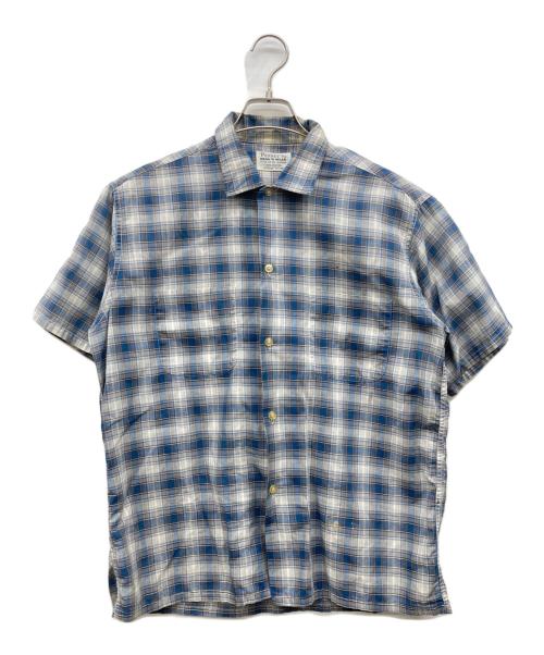 PENNEYS（ペニーズ）penneys (ペニーズ) 60s ヴィンテージ半袖シャツ スカイブルー サイズ:MEDIUM 15-15 1/2の古着・服飾アイテム
