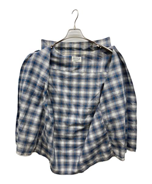 PENNEYS（ペニーズ）penneys (ペニーズ) 60s ヴィンテージ半袖シャツ スカイブルー サイズ:MEDIUM 15-15 1/2の古着・服飾アイテム