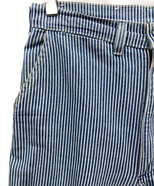 OSH KOSH（オシュコシュ）OSH KOSH (オシュコシュ) ヒッコリーパンツ 70s スカイブルー サイズ:不明の古着・服飾アイテム