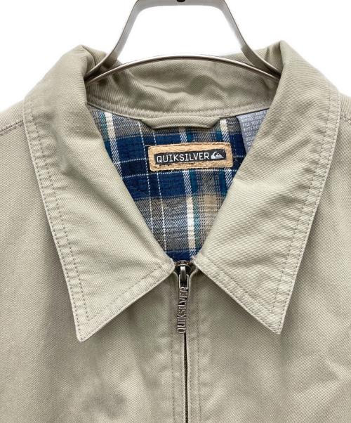 Quiksilver（クイックシルバー）Quiksilver (クイックシルバー) 90s スイングトップ ベージュ サイズ:XXLの古着・服飾アイテム