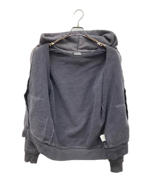 Hysteric Glamour（ヒステリックグラマー）Hysteric Glamour (ヒステリックグラマー) バンダナ柄ジップパーカー グレー サイズ:Mの古着・服飾アイテム