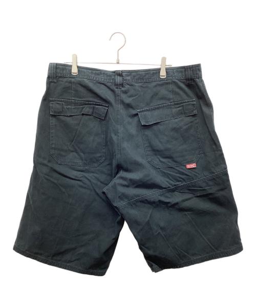 pellepelle（ペレペレ）pellepelle (ペレペレ) 90s BIGハーフパンツ ブラック サイズ:XXLの古着・服飾アイテム