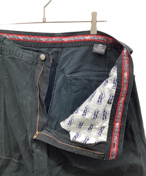 pellepelle（ペレペレ）pellepelle (ペレペレ) 90s BIGハーフパンツ ブラック サイズ:XXLの古着・服飾アイテム