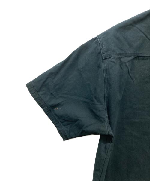 pellepelle（ペレペレ）pellepelle (ペレペレ) 90s 半袖シャツジャケット ブラック サイズ:XXLの古着・服飾アイテム