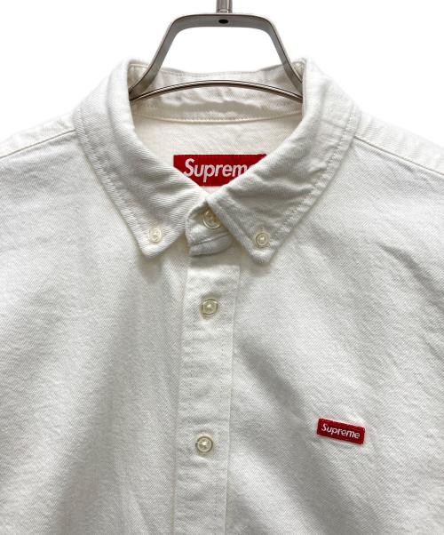 SUPREME（シュプリーム）Supreme (シュプリーム) Small Box Denim Shirt ホワイト サイズ:S 170/88Aの古着・服飾アイテム