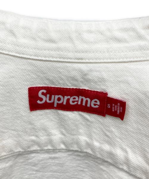SUPREME（シュプリーム）Supreme (シュプリーム) Small Box Denim Shirt ホワイト サイズ:S 170/88Aの古着・服飾アイテム