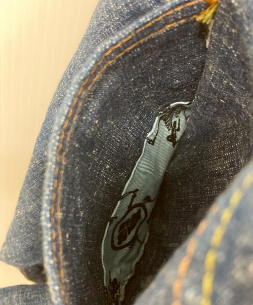 EVISU（エヴィス）EVISU (エヴィス) ツインカモメデニムパンツ インディゴ サイズ:35×35の古着・服飾アイテム