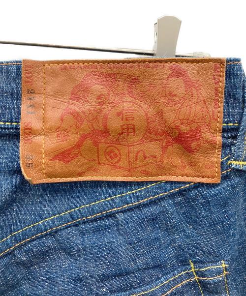 EVISU（エヴィス）EVISU (エヴィス) ツインカモメデニムパンツ インディゴ サイズ:35×35の古着・服飾アイテム