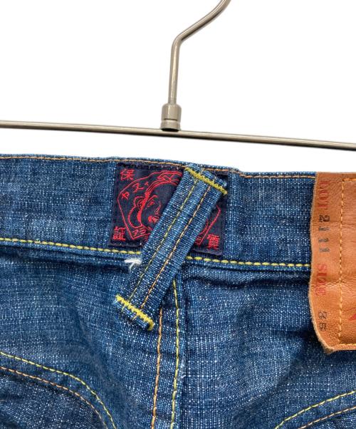 EVISU（エヴィス）EVISU (エヴィス) ツインカモメデニムパンツ インディゴ サイズ:35×35の古着・服飾アイテム