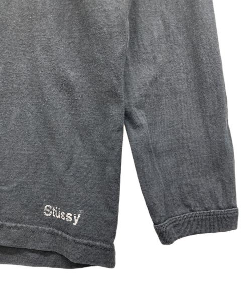 stussy（ステューシー）stussy (ステューシー) 00s 長袖プリントカットソー ブラック サイズ:Sの古着・服飾アイテム