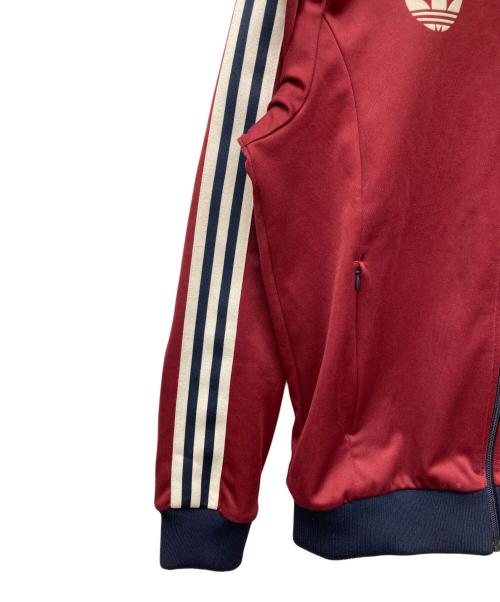 adidas（アディダス）adidas (アディダス) LIFESTYLER OG トラックトップ レッド サイズ:Lの古着・服飾アイテム
