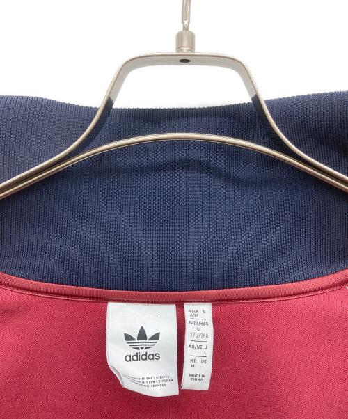 adidas（アディダス）adidas (アディダス) LIFESTYLER OG トラックトップ レッド サイズ:Lの古着・服飾アイテム