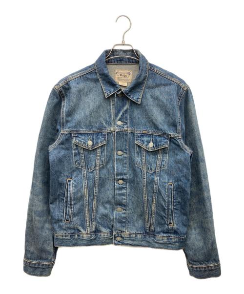 POLO RALPH LAUREN（ポロ・ラルフローレン）POLO RALPH LAUREN (ポロ・ラルフローレン) デニムジャケット インディゴ サイズ:M 175-96Aの古着・服飾アイテム