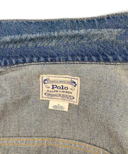 POLO RALPH LAUREN（ポロ・ラルフローレン）POLO RALPH LAUREN (ポロ・ラルフローレン) デニムジャケット インディゴ サイズ:M 175-96Aの古着・服飾アイテム