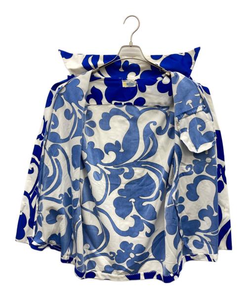 ANDRADE（アンドラーデ）ANDRADE (アンドラーデ) 半袖オープンカラーシャツ ブルー サイズ:不明の古着・服飾アイテム